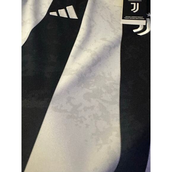 NWT JUVENTUS HOME JERSEY 2024/25 - KIDS size 13-14Y164 soccer serieA - Picture 10 of 12